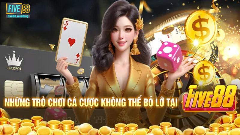 Các sản phẩm cá cược tại Five88